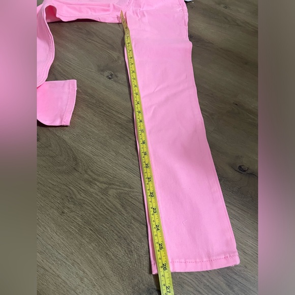 NWT Girls pink skinny Jeans Vigoss size 12 - Picture 9 of 9